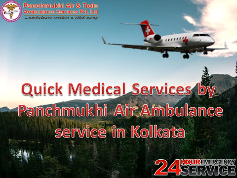 Quick Medical Service by Panchmukhi Air AMbulance servioce in Kolkata